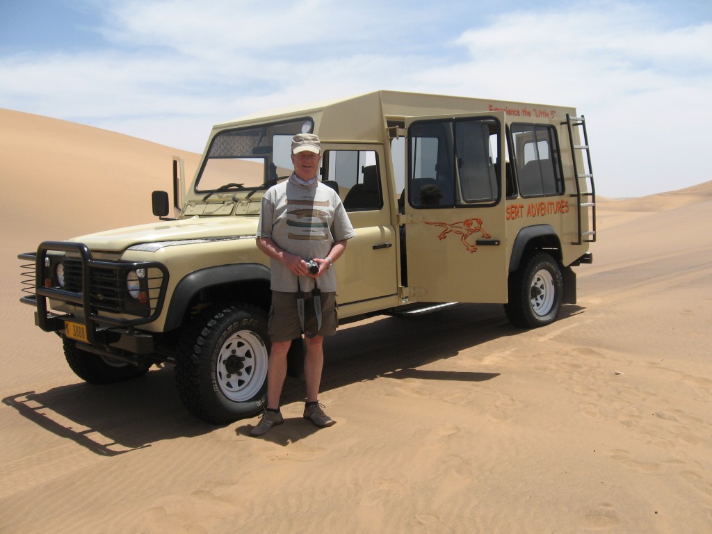 In Namibia 2008 (Foto U. Gennert)